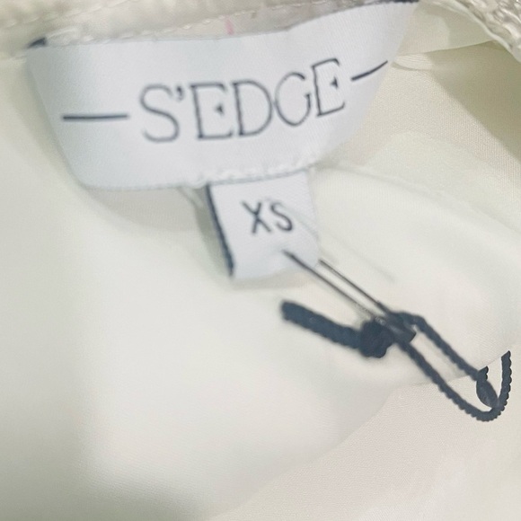 S'edge Sylvia Dress Silver Sequin Dress XS NWT - Picture 10 of 13